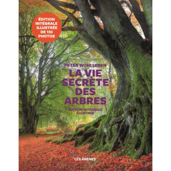 La vie secrète des arbres, couverture du livre