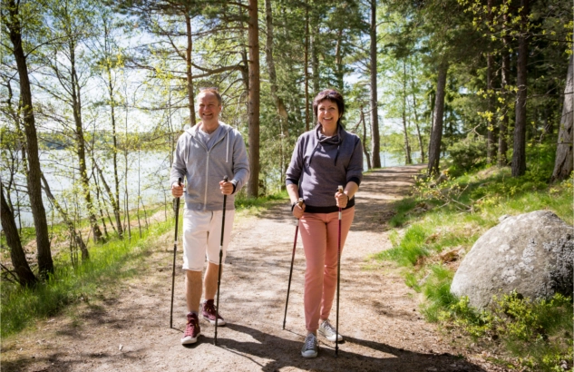 marche nordique et arthrose font bon ménage !