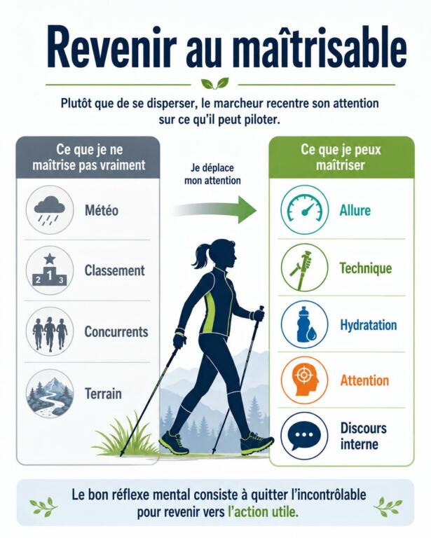 préparation mentale : revenir au maîtrisable